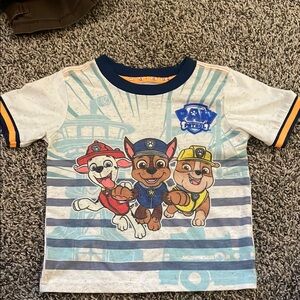 Paw Patrol Kids' Blue and Yellow Adventure Tee